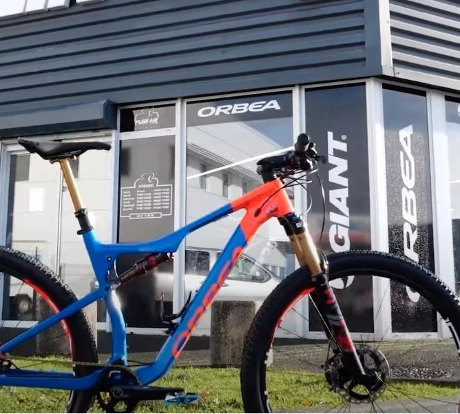 orbea vtt custom orange