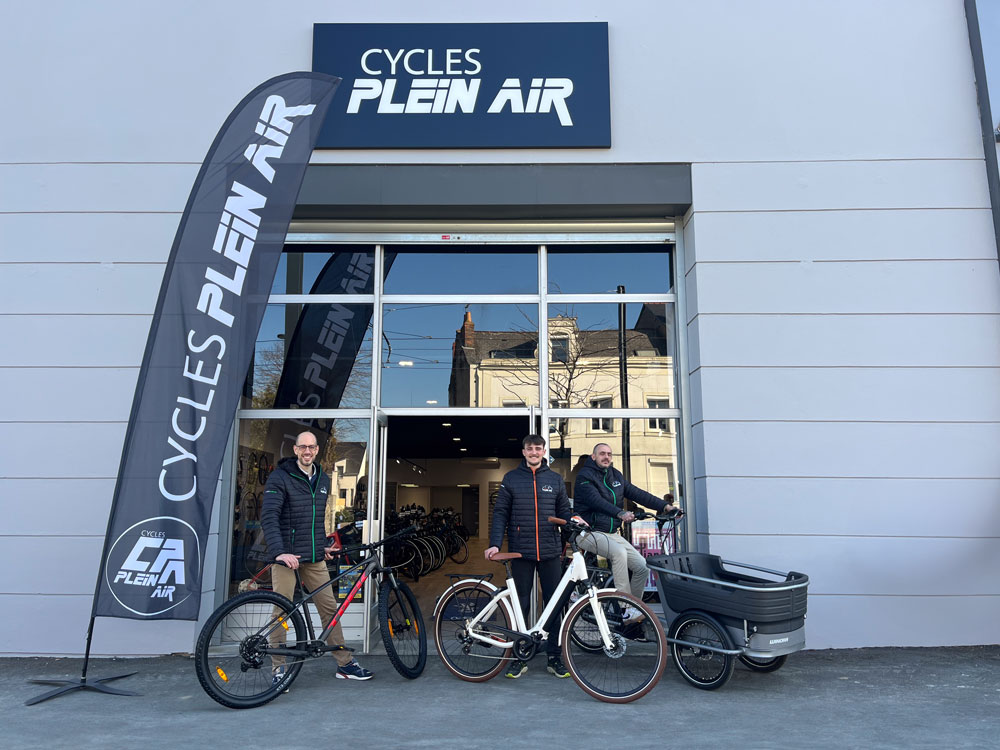 équipe cycles Angers centre
