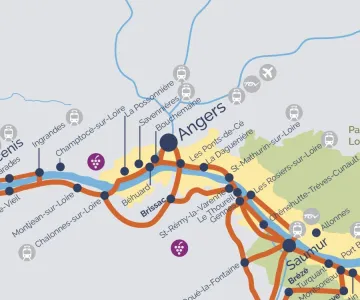La loire à vélo carte pdf 2025