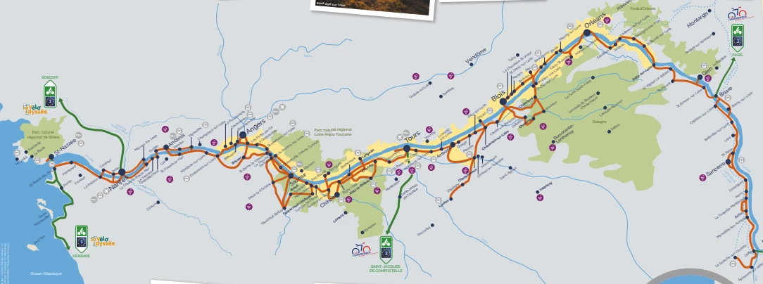 carte loire à vélo