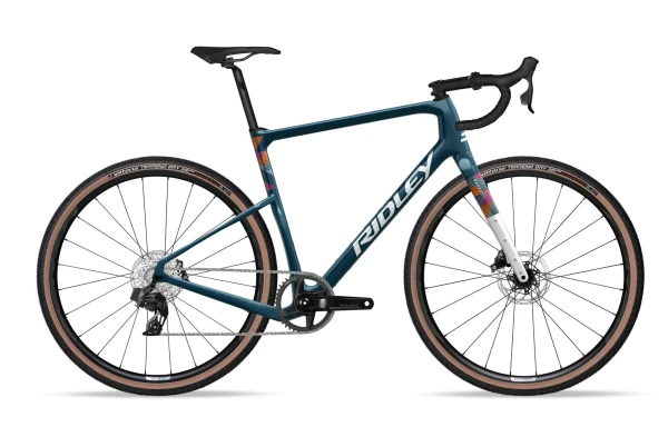 Vélo de gravel Ridley Kanzo Adventure GRX600 1x12 bleu