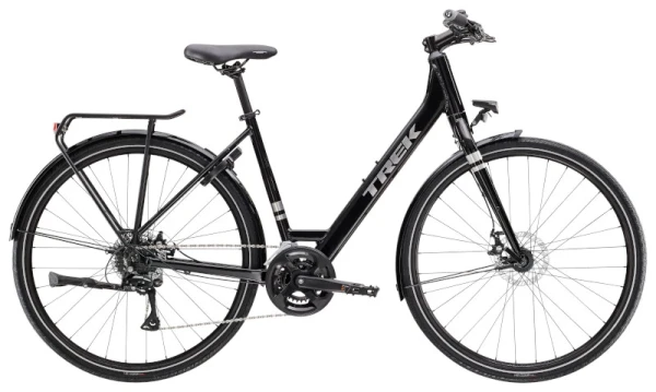 Vélo Trek Verve Lowstep EQ en noir