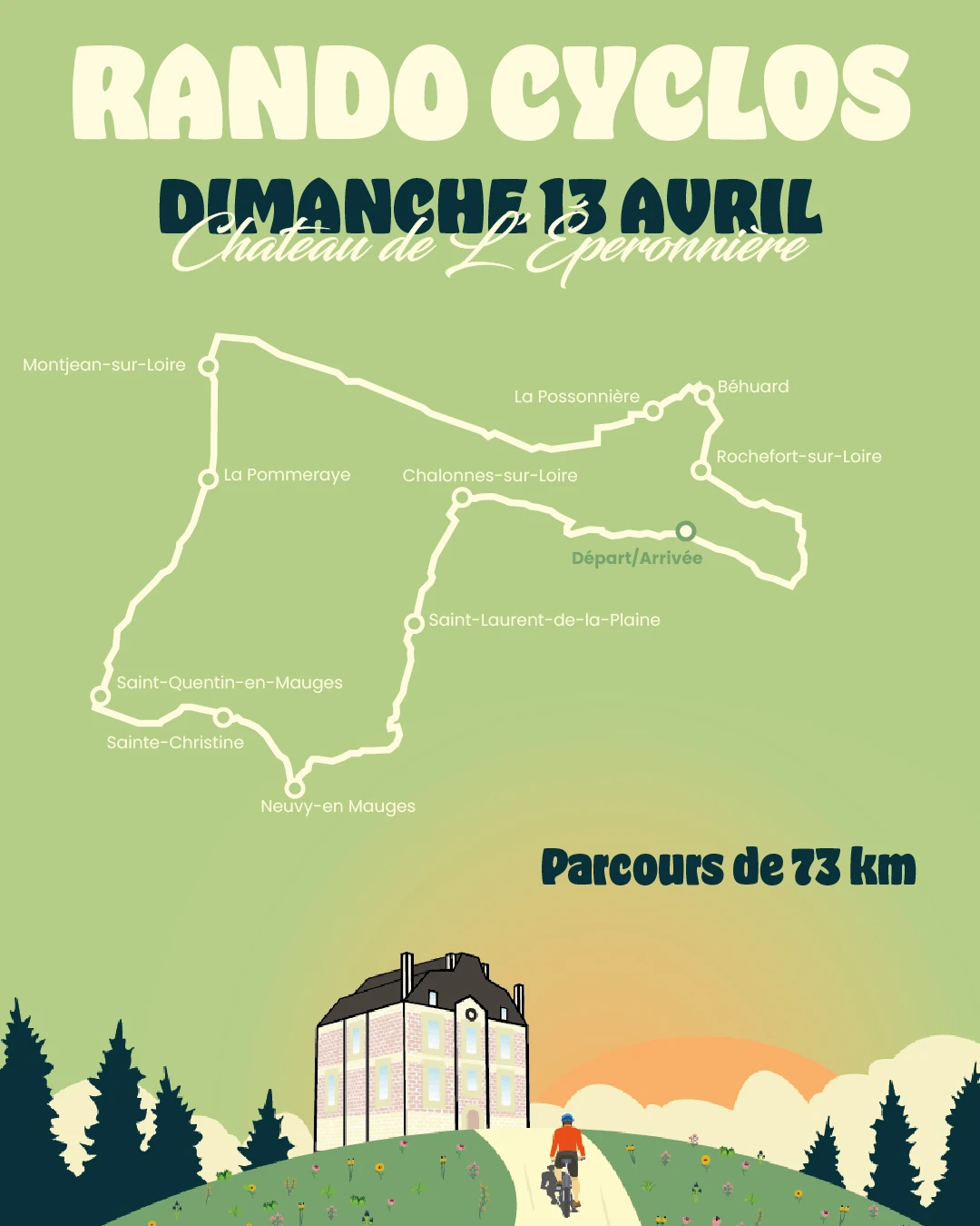 Rando Cyclos 73km